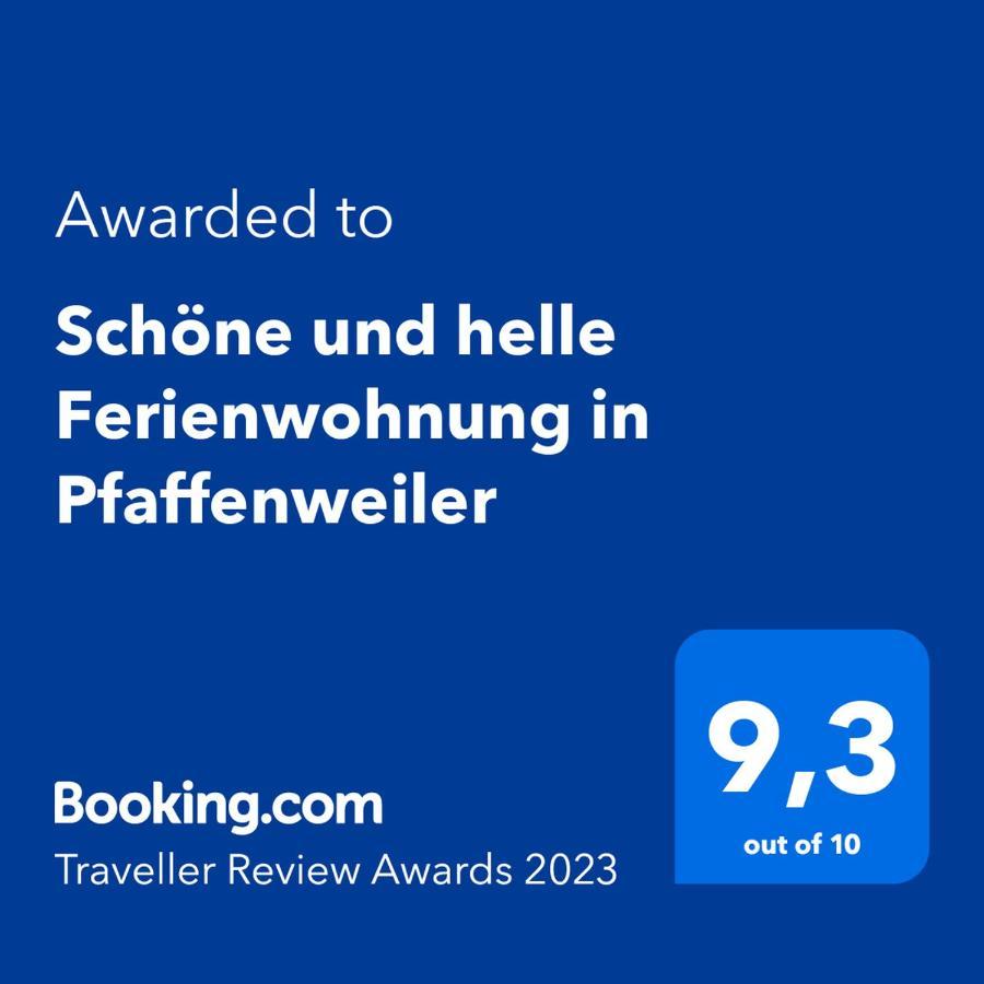 Schoene Und Helle Ferienwohnung In Pfaffenweiler Villingen-Schwenningen Eksteriør billede